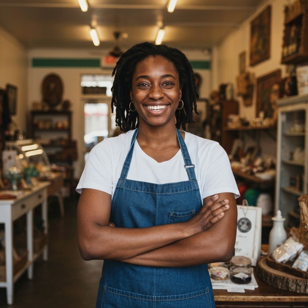 Un entrepreneur confiant dans son entreprise