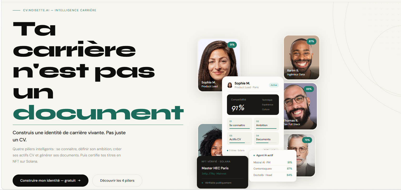 CV Noisette screenshot 1